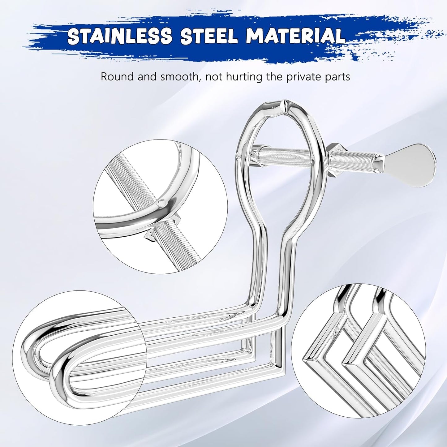 Dilatador anal ajustable SteelBloom (2,54 cm – 14,99 cm)
