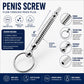 SteelFlow Hollow Ribbed Surgical Steel Urethral Plug