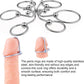 SteelHold Stainless Steel Cock Ring & Urethral Sound