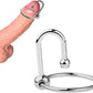 SteelHold Stainless Steel Cock Ring & Urethral Sound