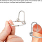 SteelHold Stainless Steel Cock Ring & Urethral Sound
