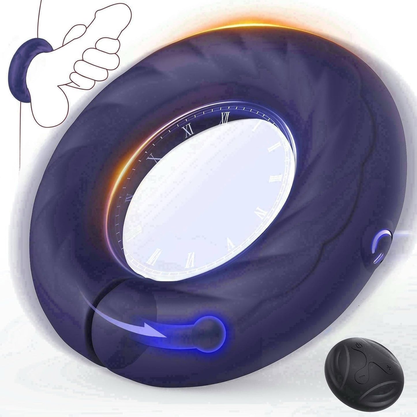 Anillo vibrador para el pene SteelPulse