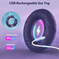 Anillo vibrador para el pene SteelPulse
