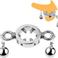 SteelVise Adjustable Stainless Steel CBT Ball Stretcher