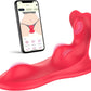 StrataRide Hands-Free Dual Bump Ride-On Vibrator
