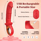 StrokeTempo Thrusting G-Spot Dildo Vibrator