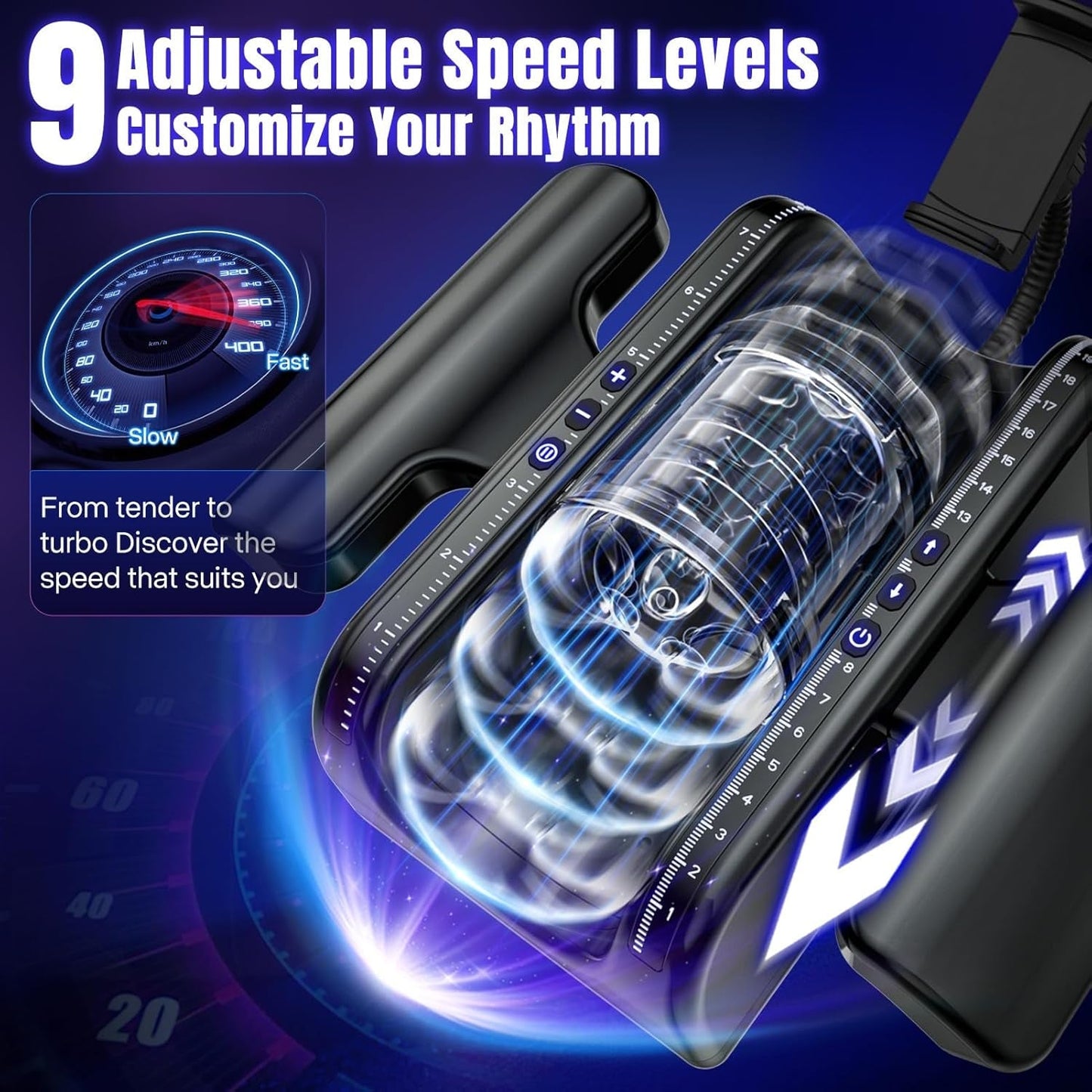StrokeVault Automatic Male Stroker with Phone Stand