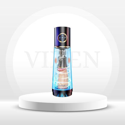 Bomba de pene vibratoria 3 en 1 SuctionPro