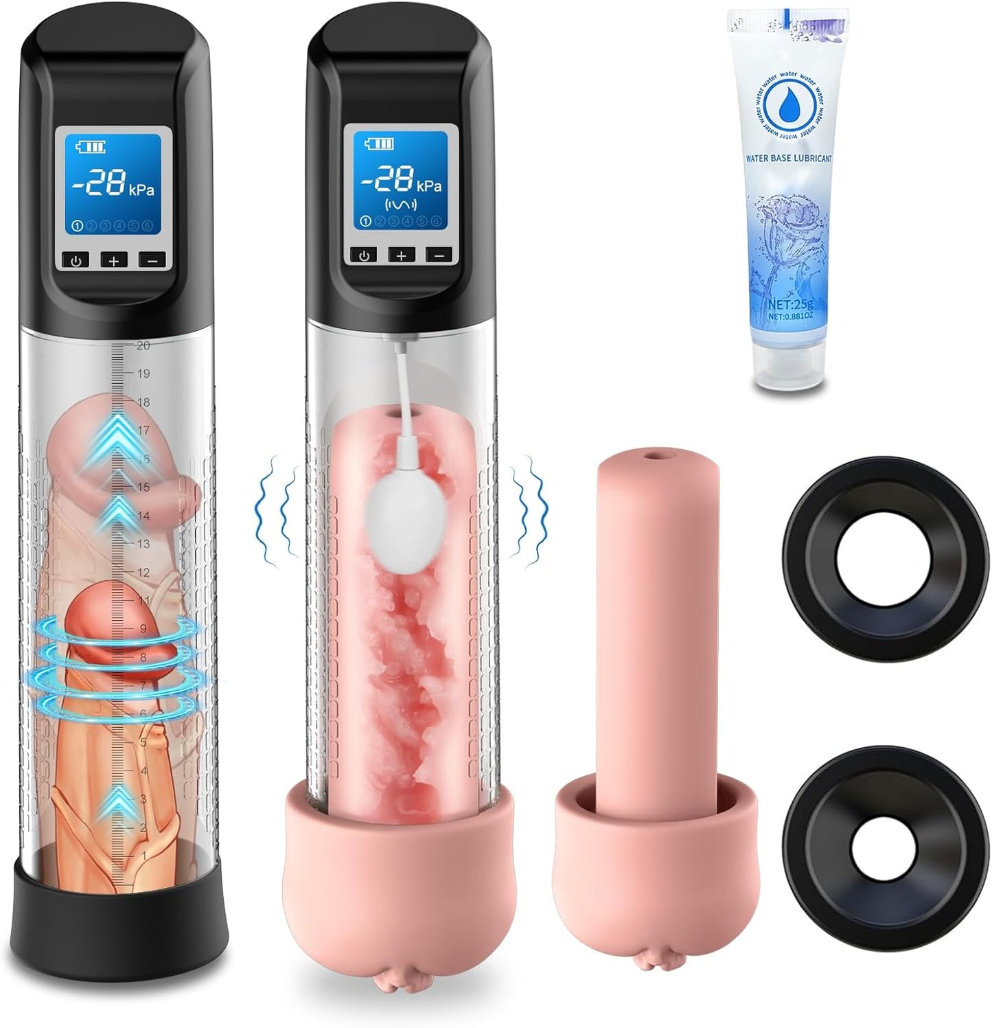 Kit de bomba para pene SuctionPulse 9X