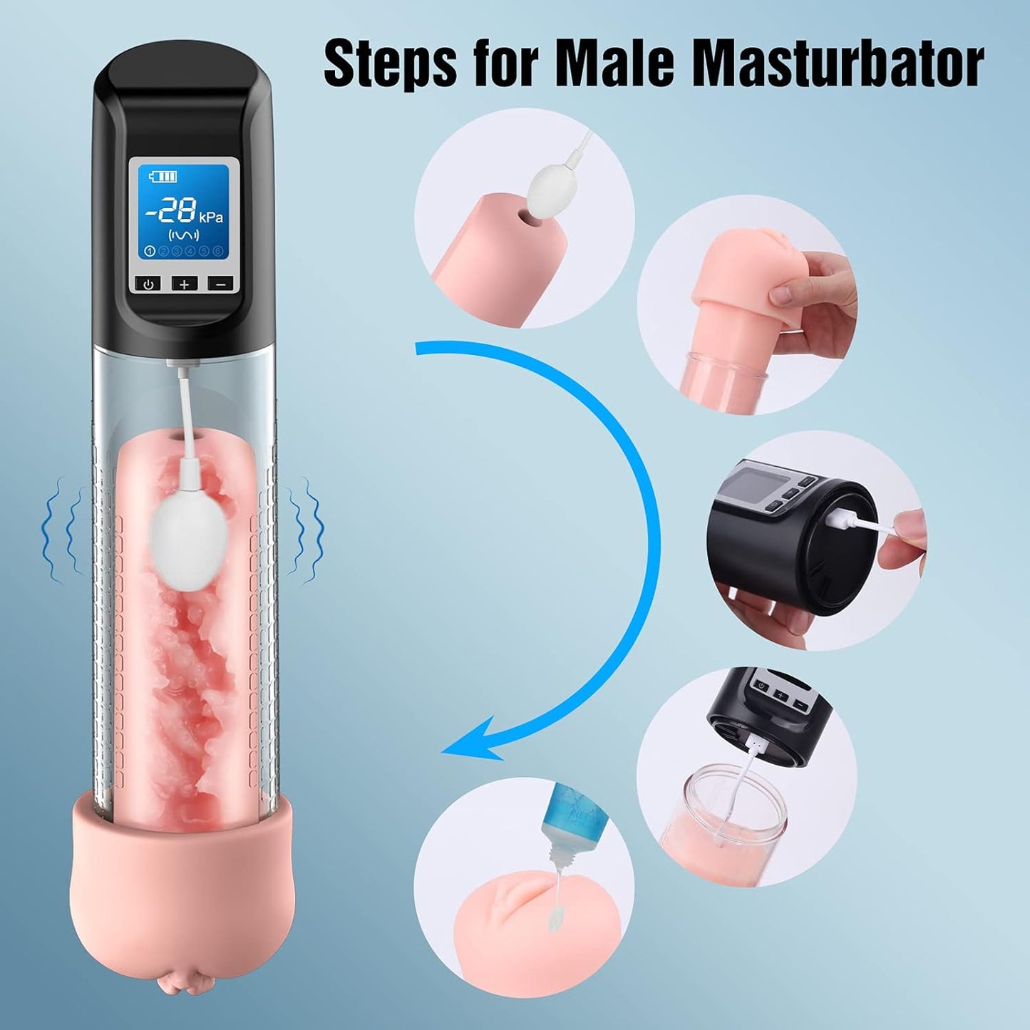 Kit de bomba para pene SuctionPulse 9X