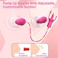 SuctionRose App-Controlled Nipple Sucker Vibrators
