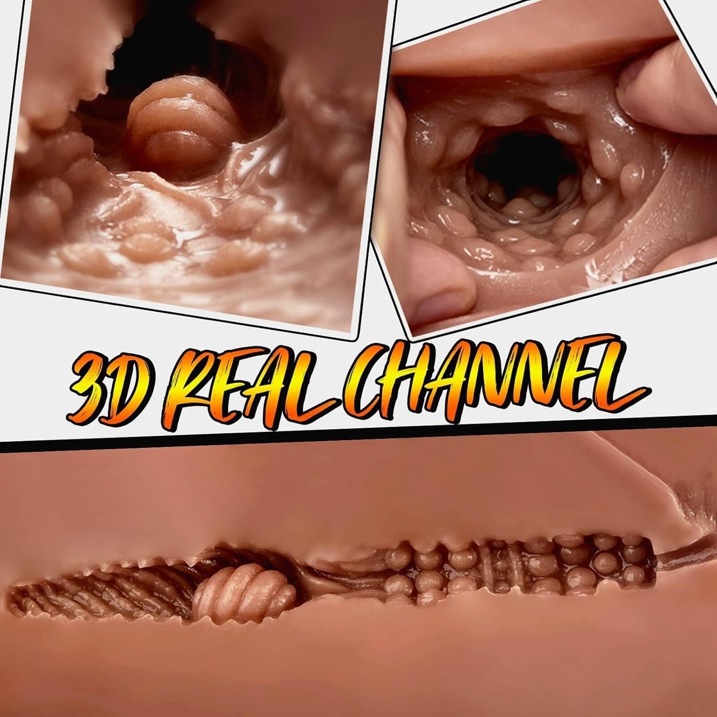 SunnyBoy Male Anal Stroker Realistic Testicles