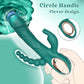 Vibrador SúperX Rabbit de empuje con bolas anales