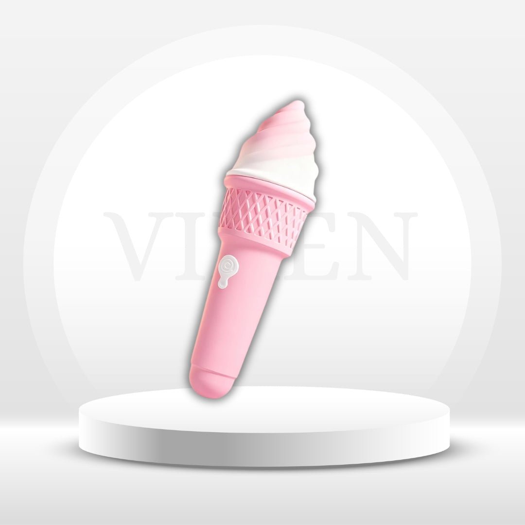 Vibrador en forma de varita SweetRush Magic Ice Cream