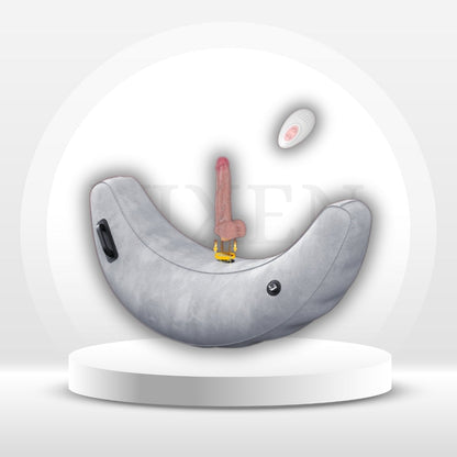 SwingSaddle Sex Position Pillow Dildo Mount with Vibrator