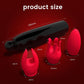Vibrador bala SwitchKiss con 3 cabezales