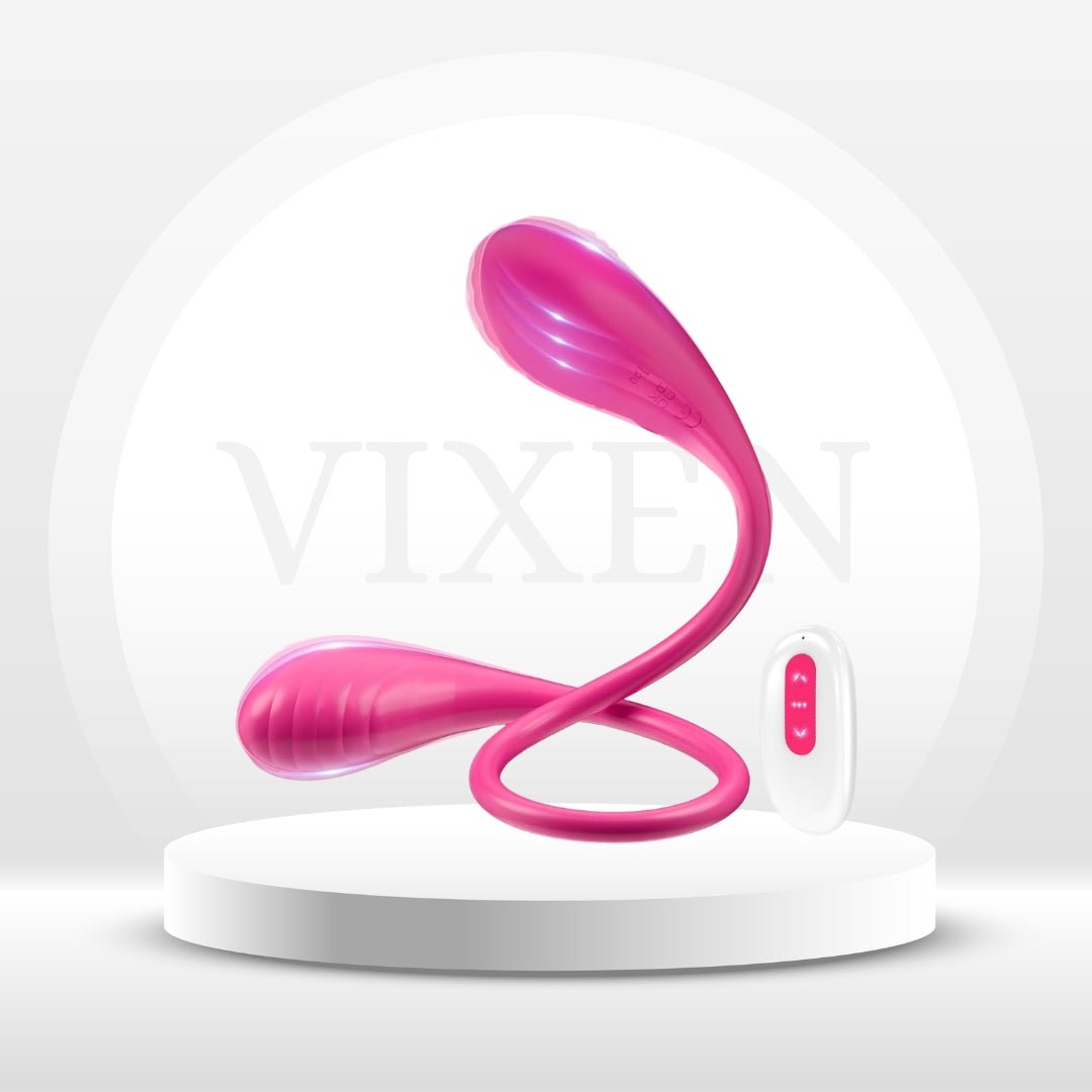 SyncPleasure Vibrador Dildo Doble de 18 pulgadas