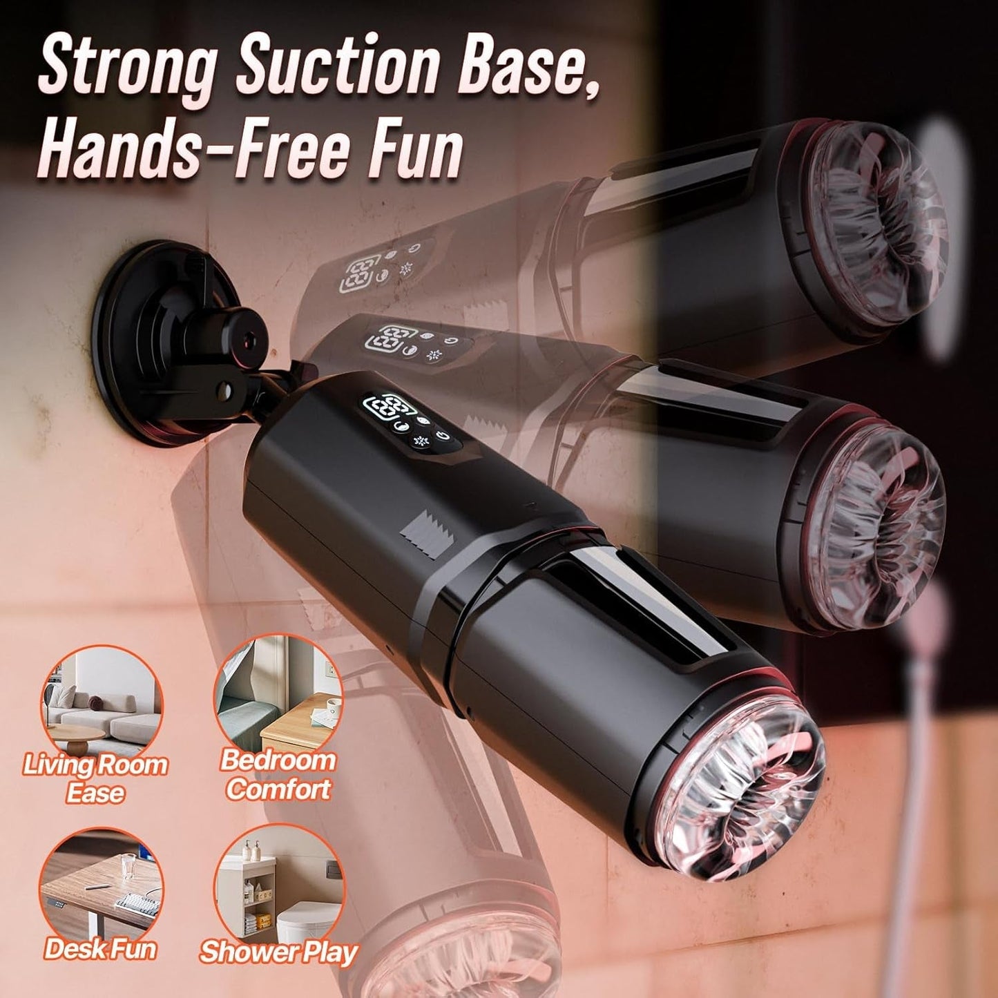 Masturbador stroker SyncRush AI Sync para hombres
