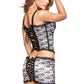 Lace-Up Lingerie Skirt