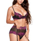 Cutesy Contrast Lace Bra Set