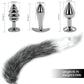 TailTease Fox Plug Set with 3 Metal Plugs