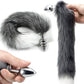 TailTease Fox Plug Set with 3 Metal Plugs