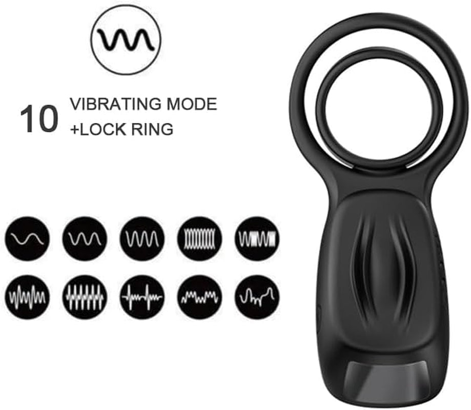 TeaseDrop Anillo vibrador para el pene y estimulador de clítoris para parejas