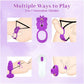 TeaseLink Kit de vibration 3-en-1 pour couples