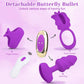 TeaseLink Kit de vibration 3-en-1 pour couples