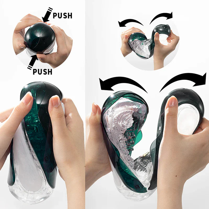 TENGA FLIP 360 Masturbador Masculino – Stroker Reutilizable con Vacío y Control de Presión