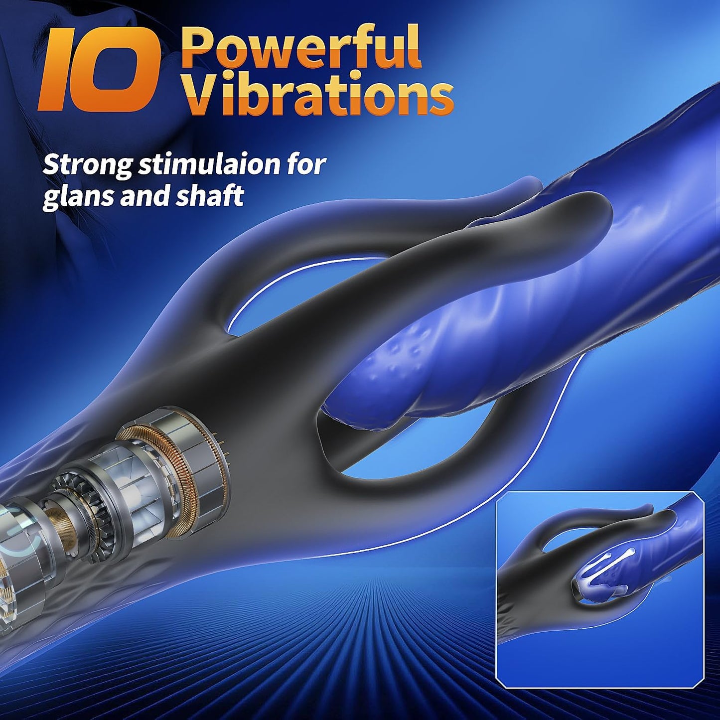 Masturbador Masculino TentacleMax de 10 Modos