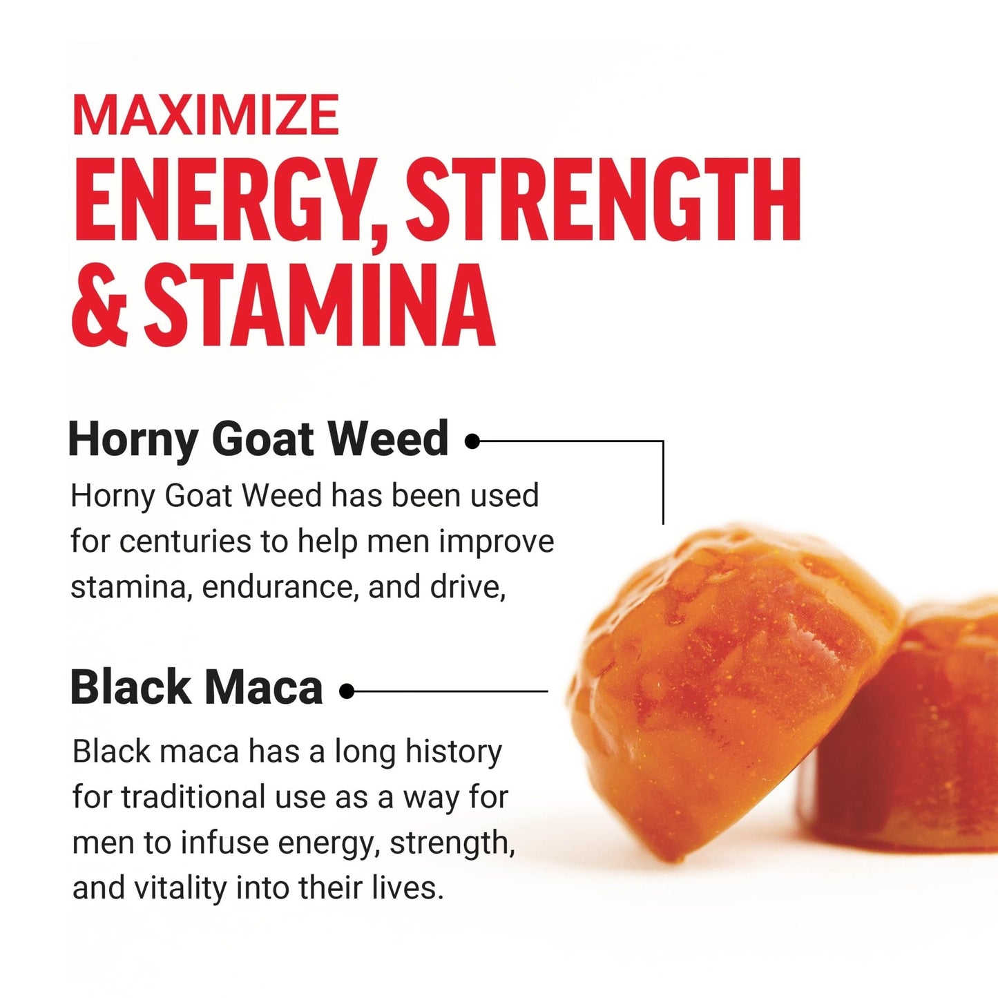 Testosterone & Libido Boost Gummies