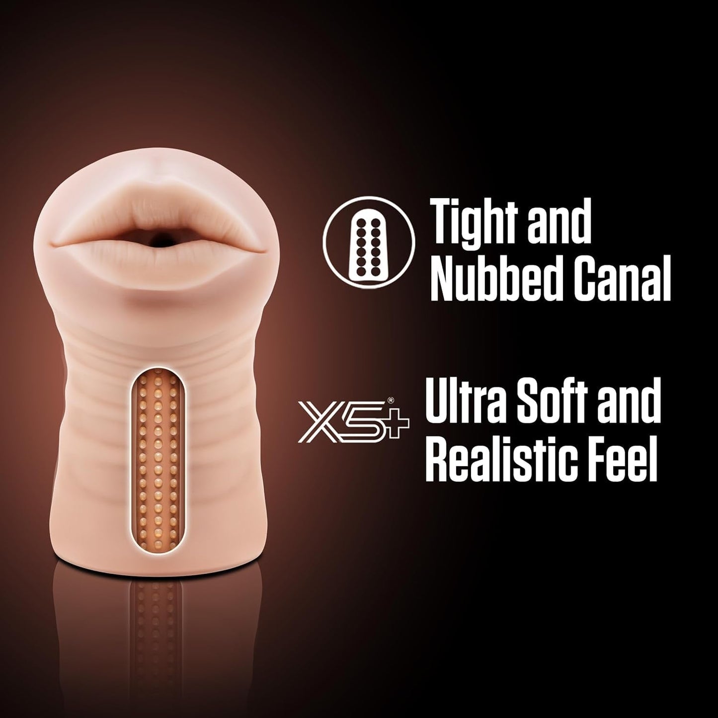 Estimulador bucal ThroatVibe para pussy pocket con vibrador tipo bala