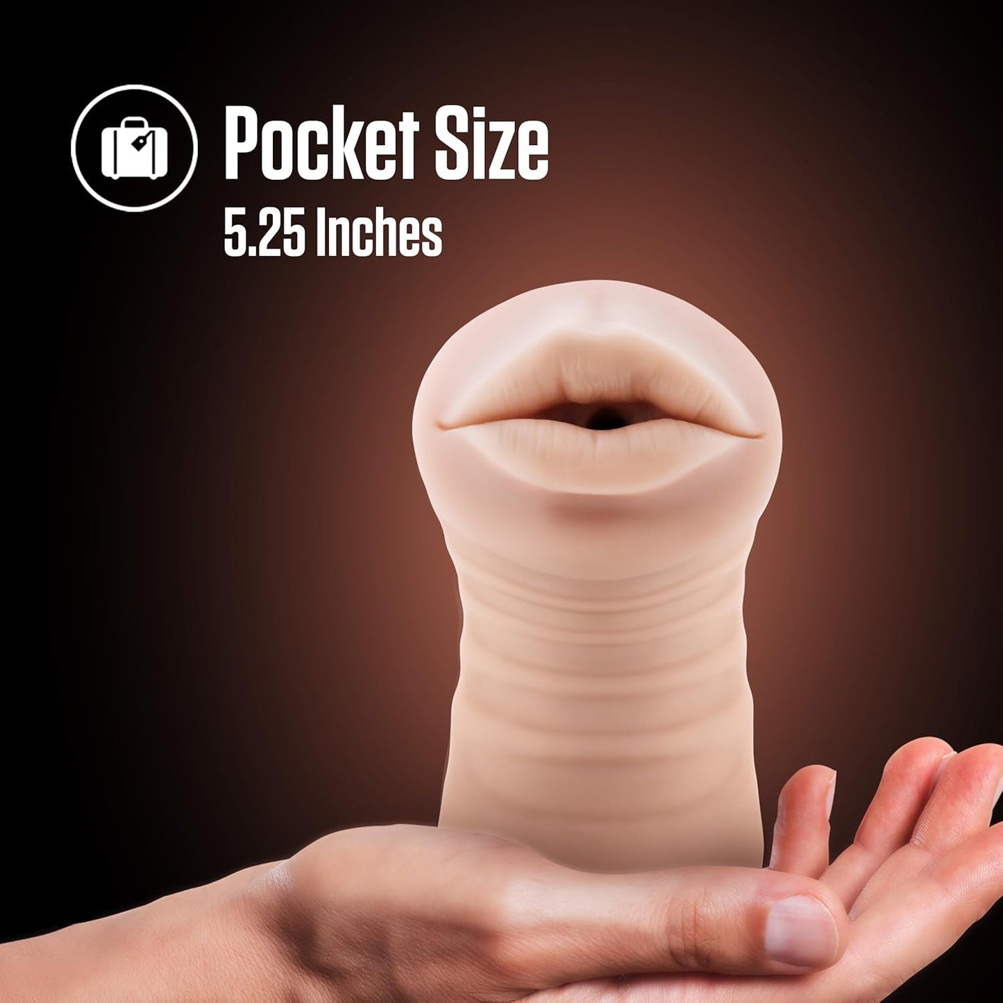 Estimulador bucal ThroatVibe para pussy pocket con vibrador tipo bala