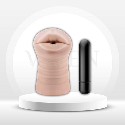 Estimulador bucal ThroatVibe para pussy pocket con vibrador tipo bala