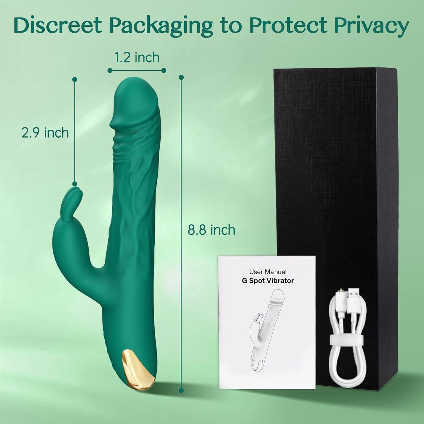 Vibrador de Conejo 3 en 1 ThrustBunny