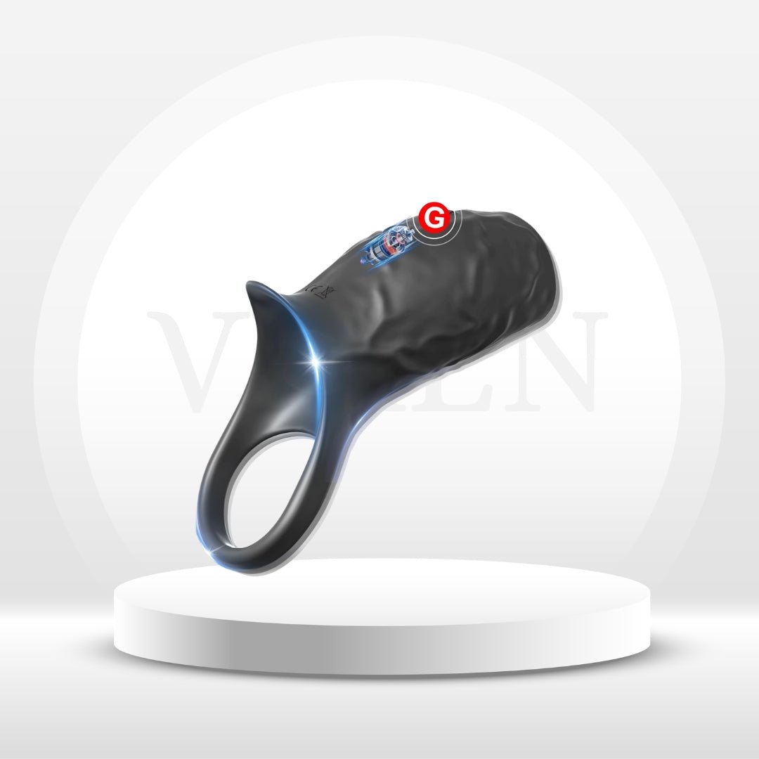 Funda vibratoria para pene ThrustEdge Boost Girth