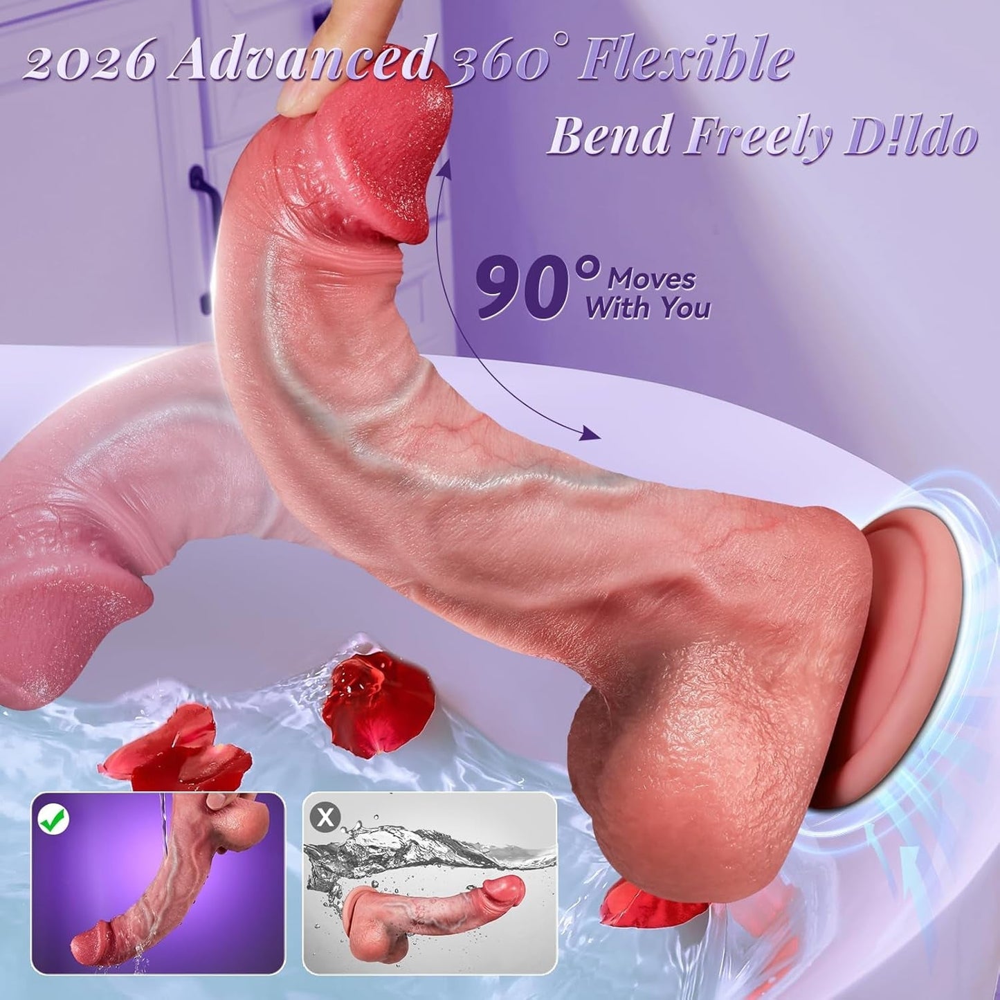 Vibrador peneano propulsor AetherFlex con IA