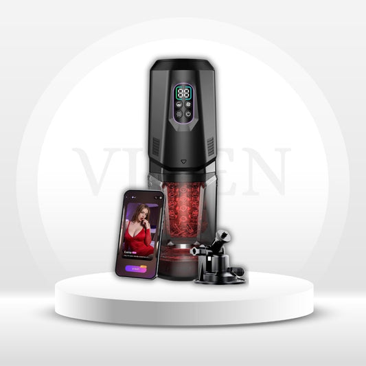 ThrustIQ AI Male Stroker with Thrusting & Vibration