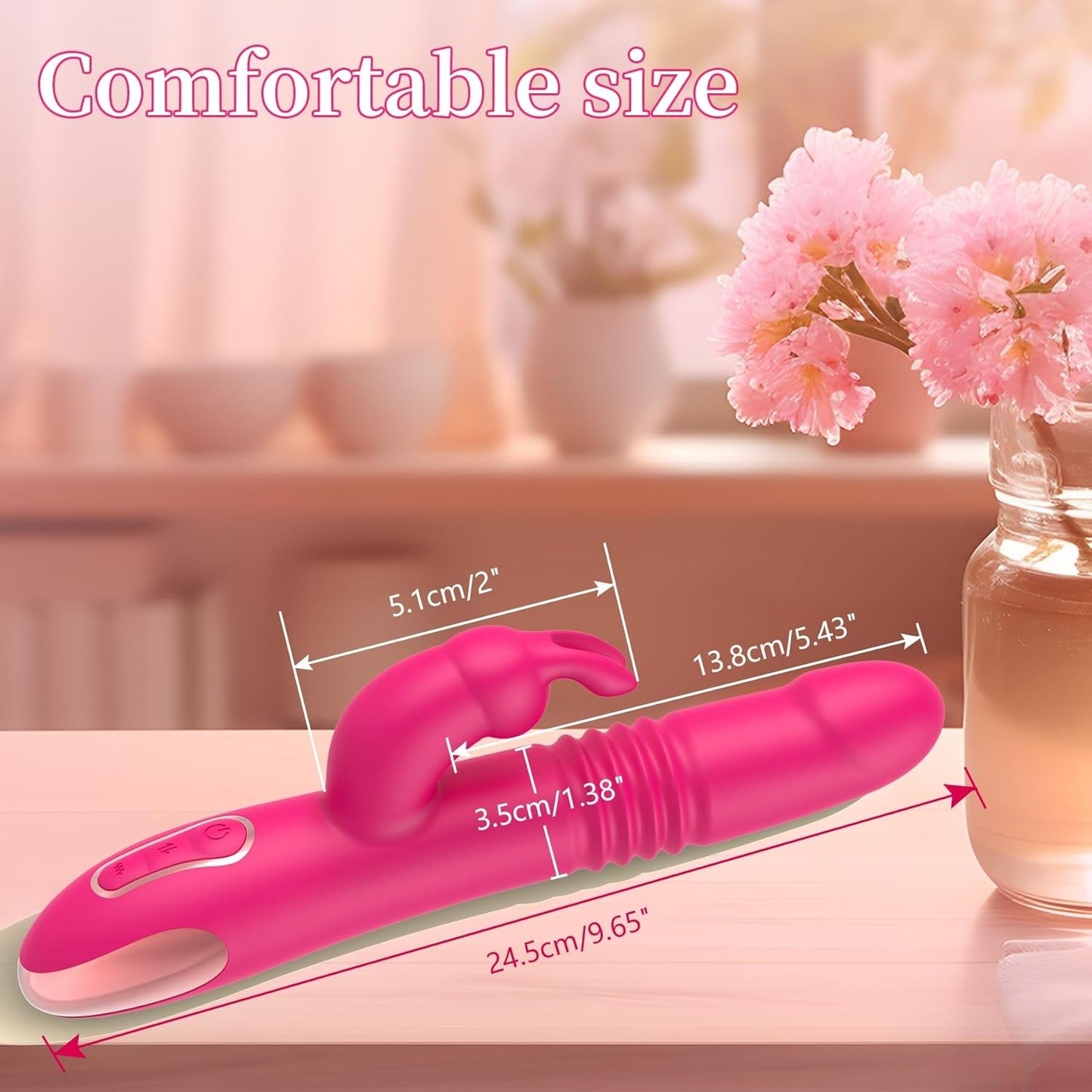 Vibrador conejo de doble acción ThrustLuxe