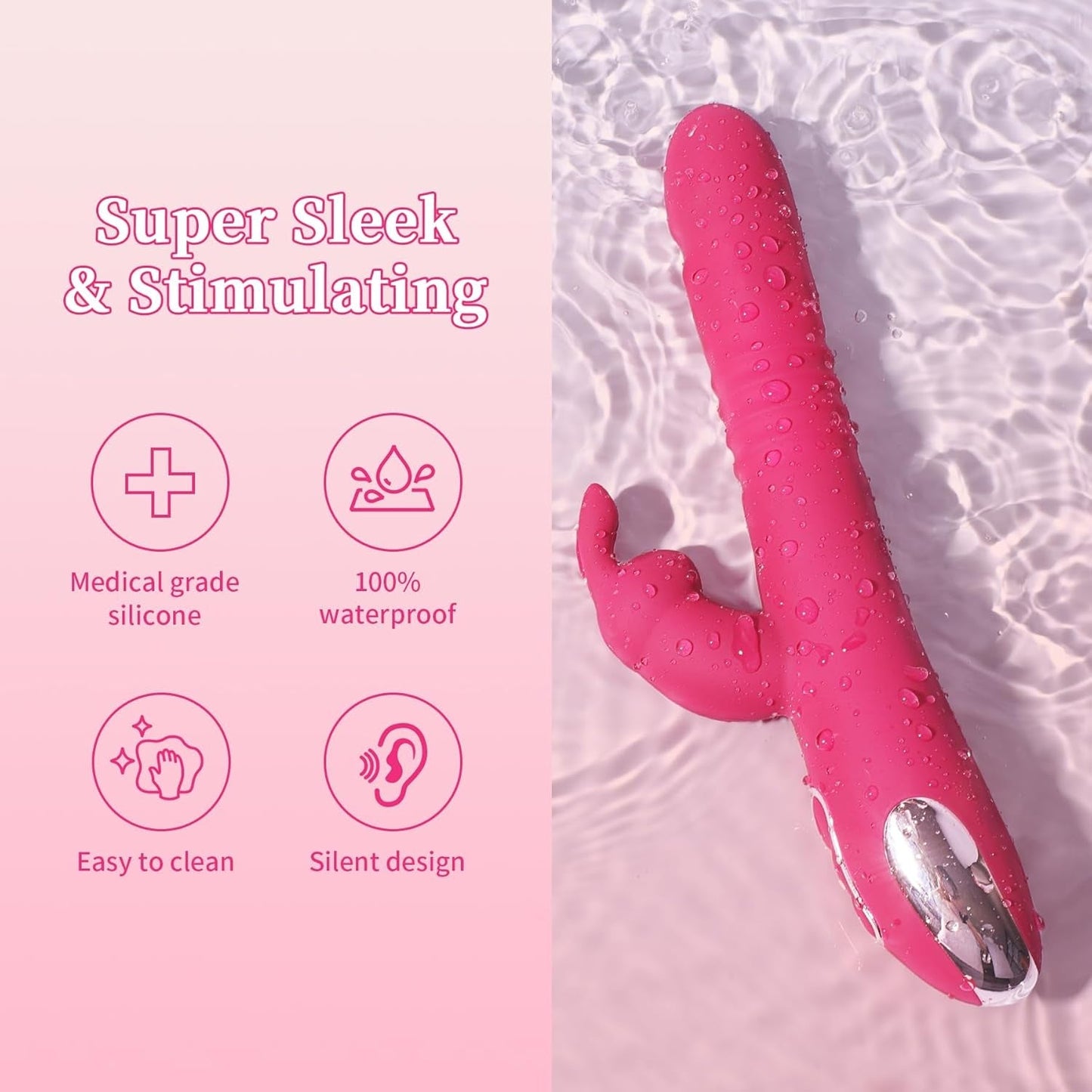 Vibrador conejo de doble acción ThrustLuxe
