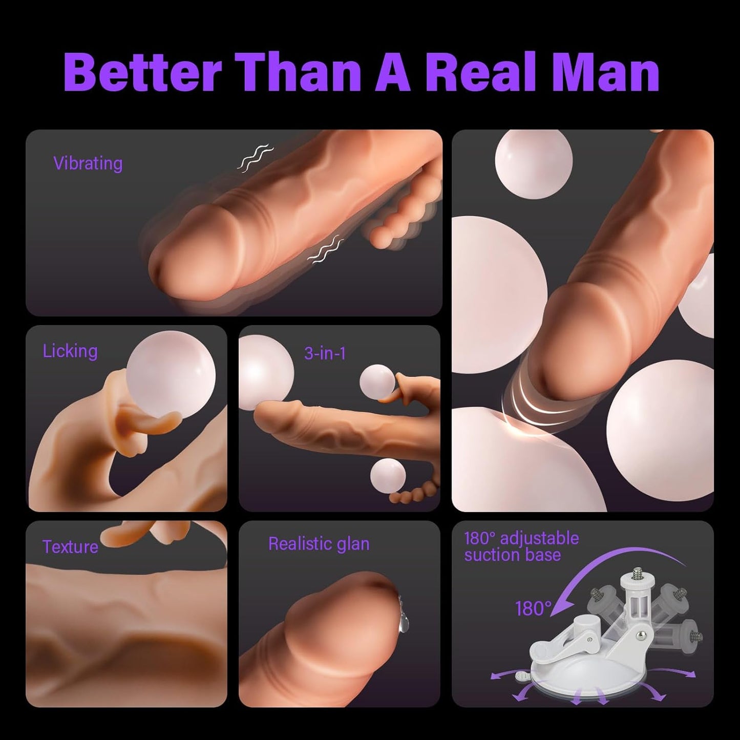 Máquina sexual ThrustThree Flex Vibe