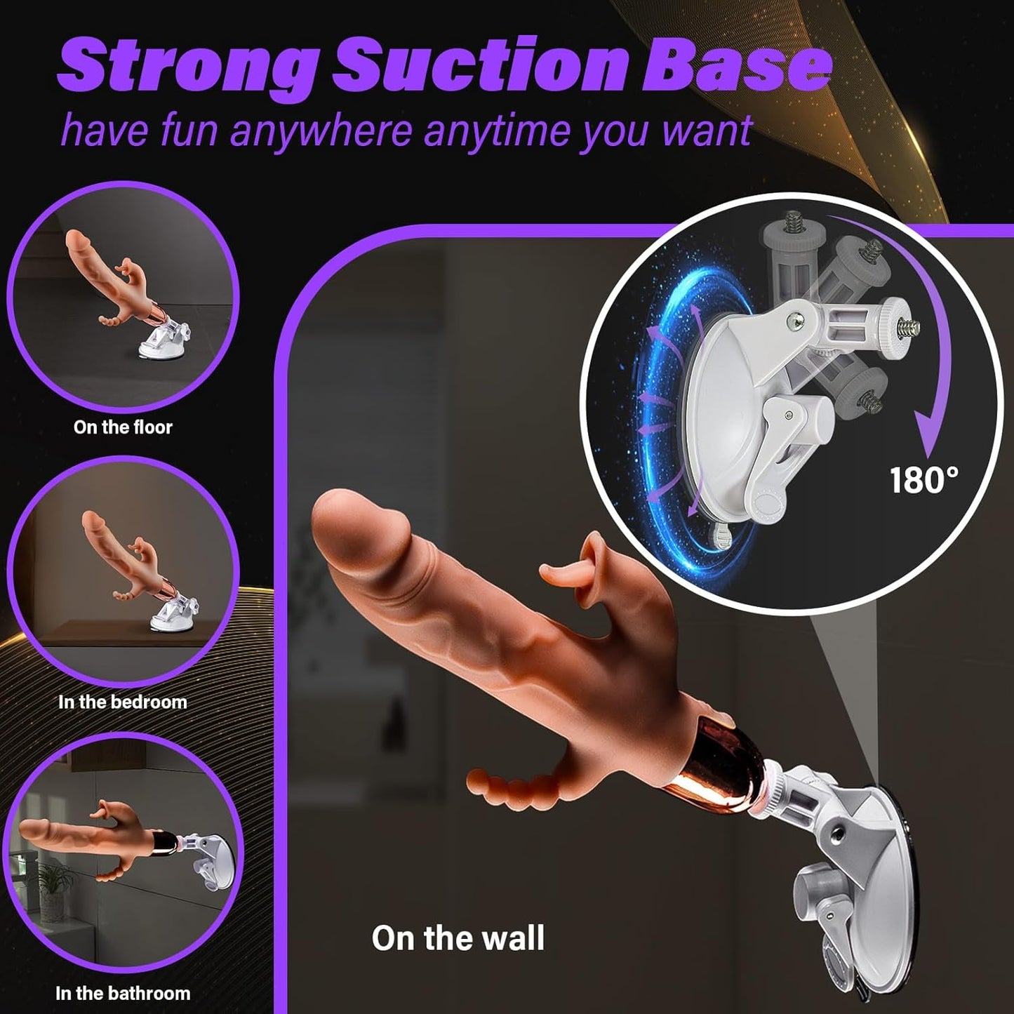 Máquina sexual ThrustThree Flex Vibe