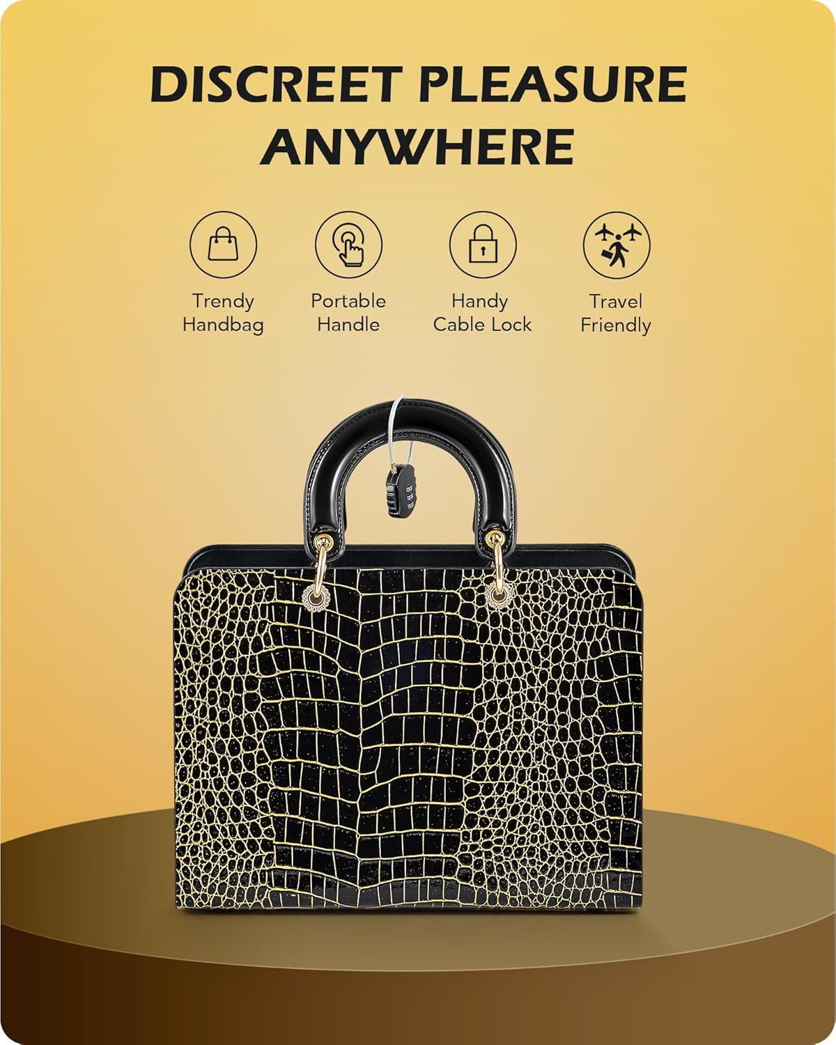 ThrustTote Máquina sexual de viaje discreta