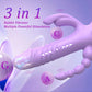 Vibrador de conejo 3 en 1 ThrustTriX