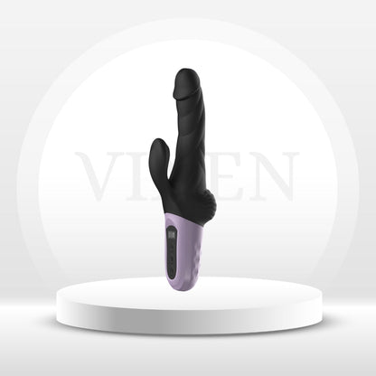 Vibrador Dildo LED ThrustView Real Feel