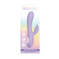 Vibrador de conejo suave y flexible Tickle Me Softly de Adam & Eve