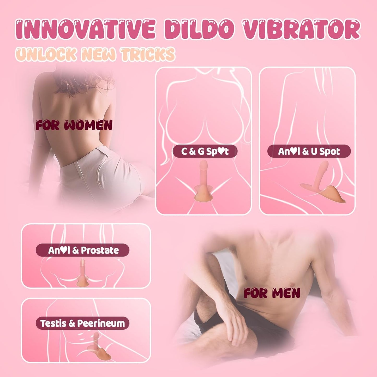 Vibromasseur montable puissant TideRush