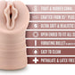 Stroker vibrant de poche TightRush