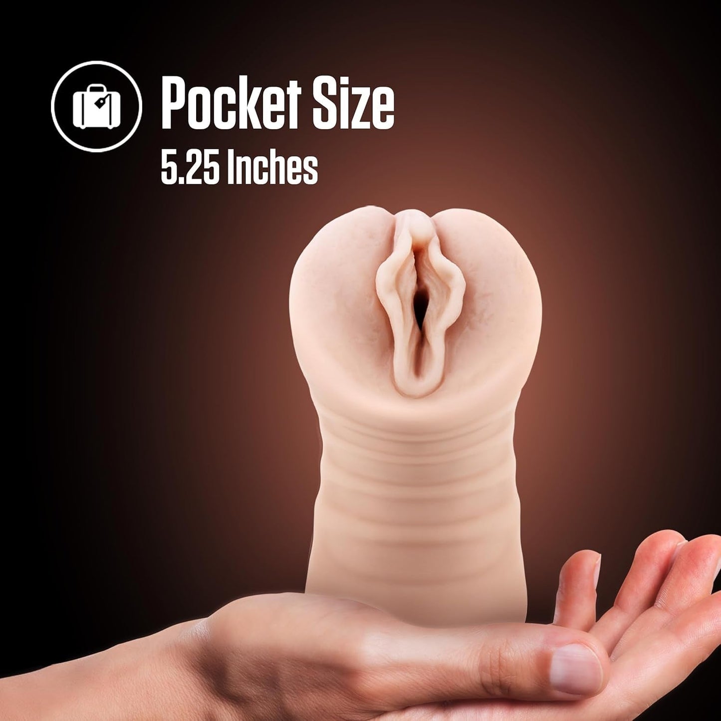 Stroker vibrant de poche TightRush